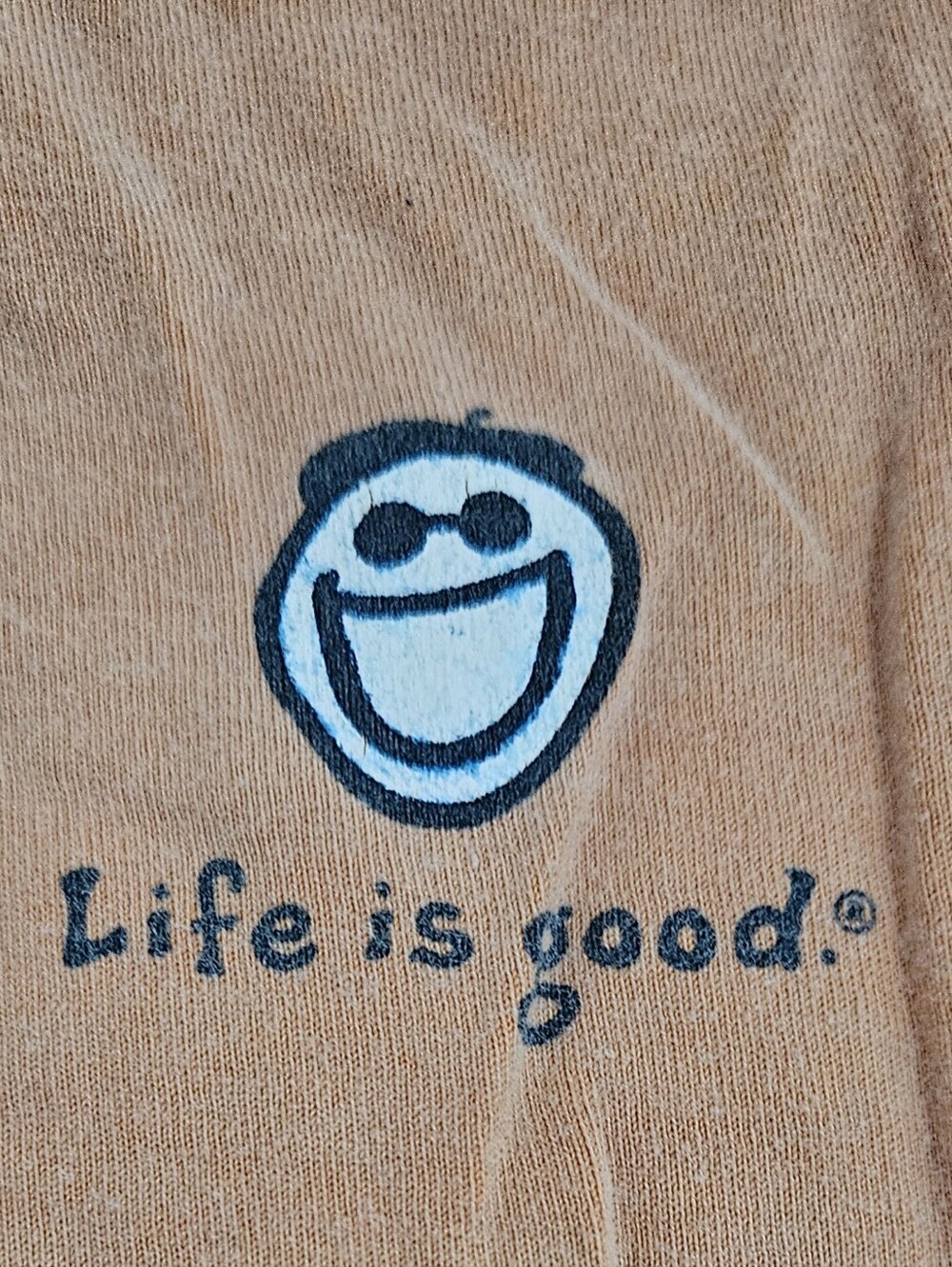 Life Is Good Peach 'Dog Gone' Truck Graphic Tee - Picture 5 of 6